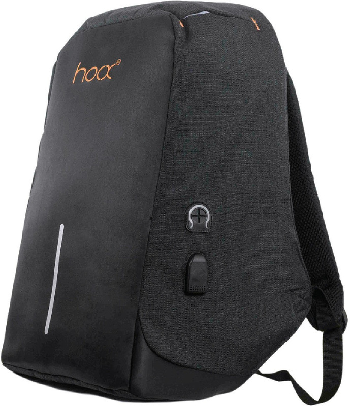 hoox 16 inch Laptop Backpack(Black)