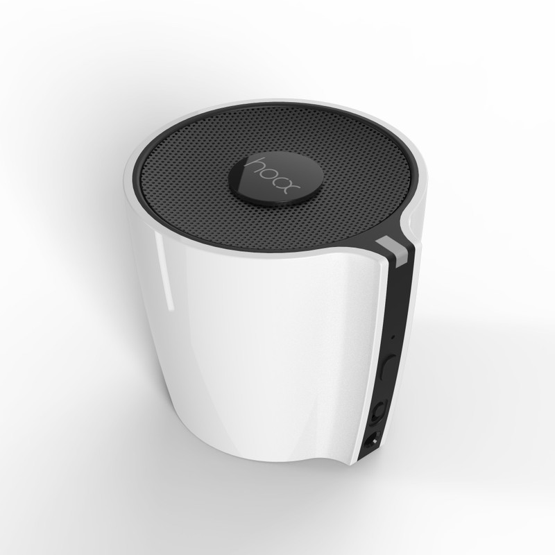 hoox Magic Cup Portable Wireless Bluetooth Speaker built-in Microphone with aux Input 3 W Bluetooth Home Theatre(White, Mono Channel)