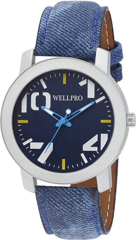 wellpro WP3013 Blue Scuba Fashionable Attractive Round Dial Analog Watch  - For Men