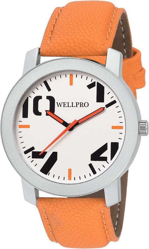 wellpro WP3014 Orange Scuba Fashionable Analog Watch  - For Men