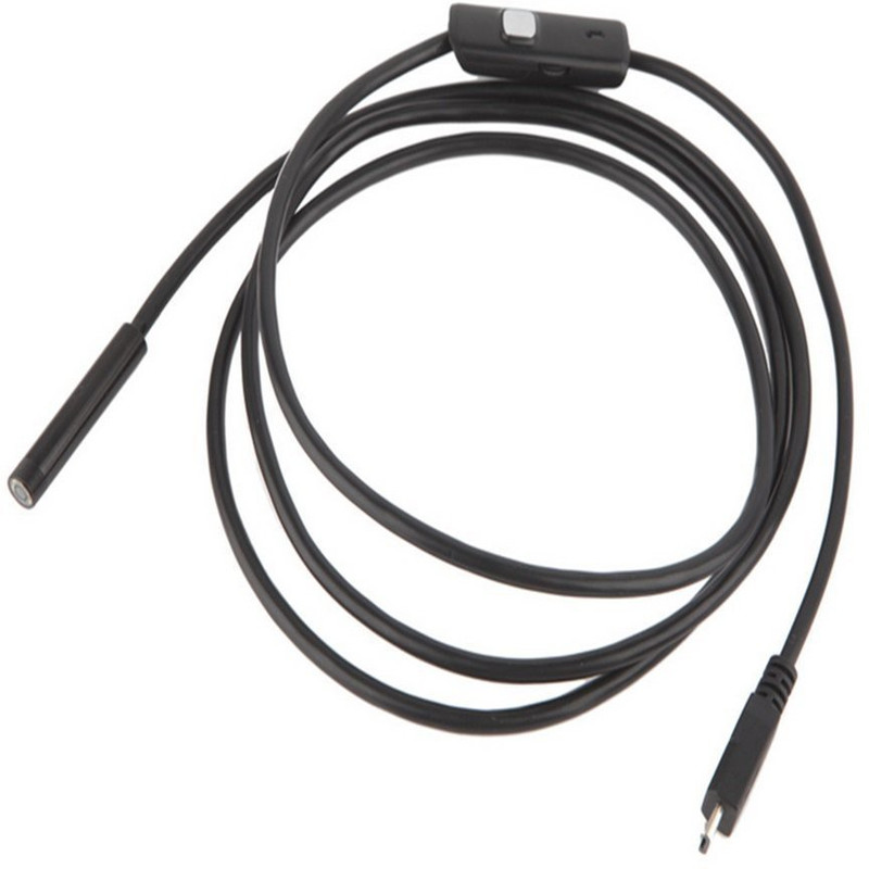 Qawachh OTG 3in1 Inspection Camera 5meter (Hd) (Connect with Mobile and Laptop) Folding Flash Bracket Qawachh OTG 3in1 Inspection Camera 5meter (Hd) (Connect with Mobile and Laptop) Folding Flash Bracket