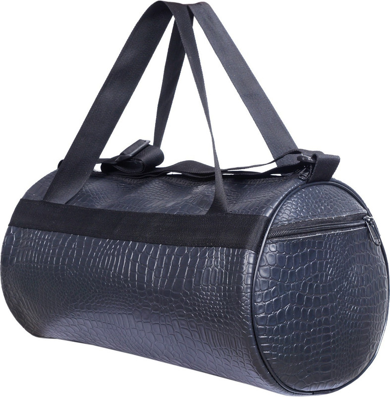 gag wears Crocodile Gym Bag(Black)