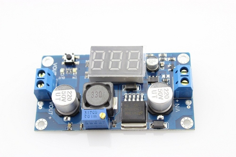 robokitshop Adjustable Integrated DC-DC Module LM2596S Power Supply Electronic Hobby Kit