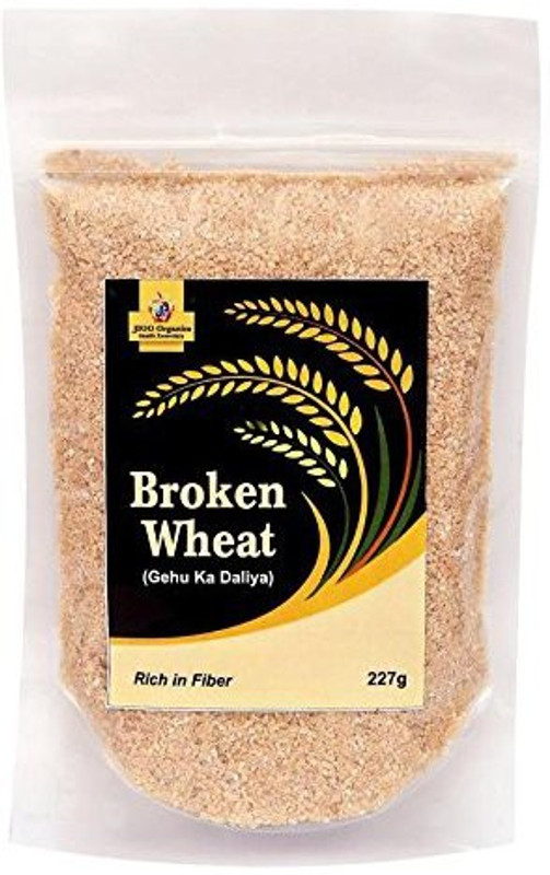Jioo Organics Broken Wheat or Dalia_Pack Of 227 Grams(227 g)