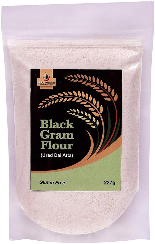 Jioo Organics Black Gram Flour, Little Millet Flour, Urad Dal Atta_Pack Of 227 Grams(227 g)