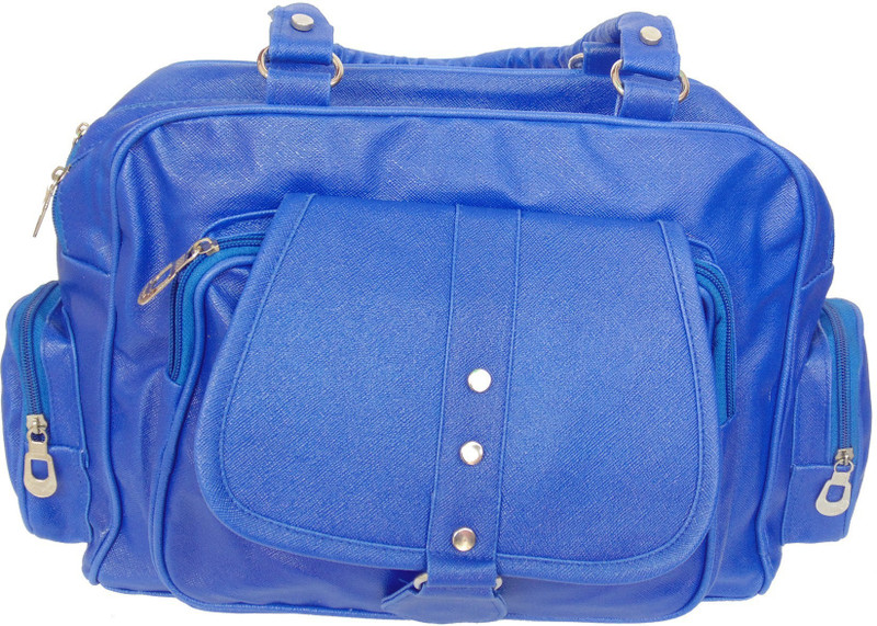raj collection Women Blue Hand-held Bag