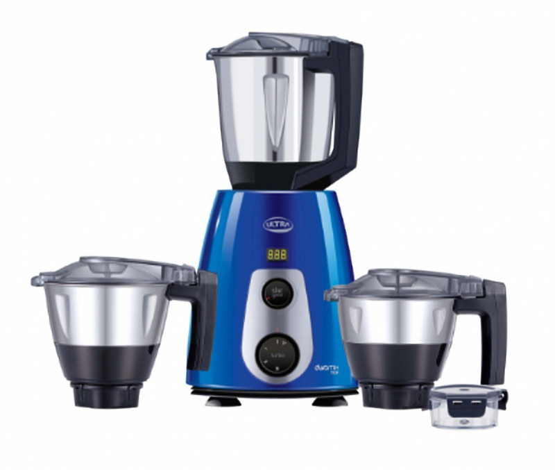 Elgi Ultra Dura Mix - Potential Meter 750 W Mixer Grinder(Ocean Blue, 3 Jars)