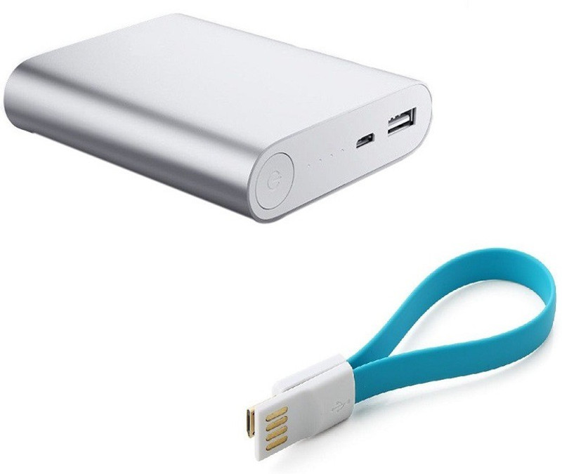 captron 10400 Power Bank (10.4K ML4 Fast Charge, Portable Battery Charger)(Silver, Lithium-ion)