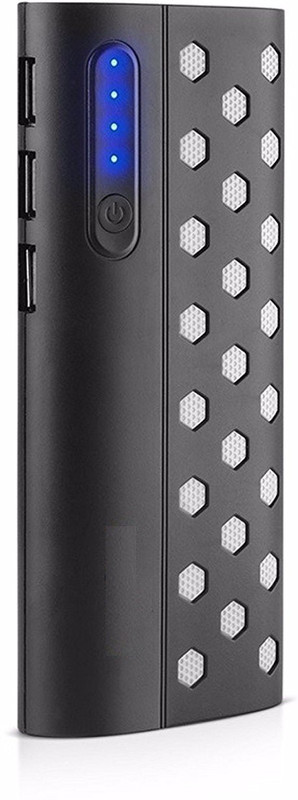 captron 30000 mAh Power Bank (20K New Dotted, With Triple USB Ports)(Black, Lithium-ion)
