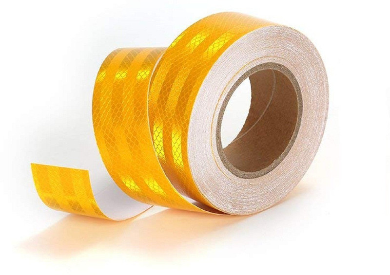 marvellous m_retroyellow50.8x20 50.8 mm x 20 m yellow Reflective Tape(Pack of 1)