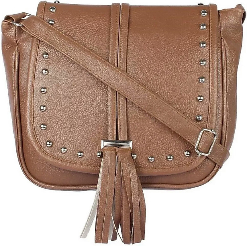 rishi Brown Sling Bag