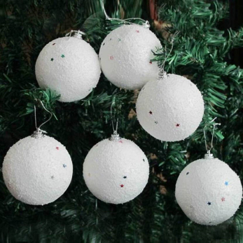 yuvraj creation Christmas Decoration 57 Hanging Ornaments Pack of 6
