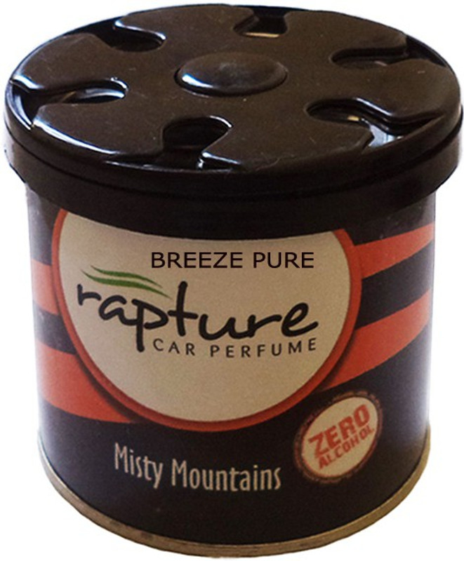 breeze pure misty mountains Car Air Freshener (Zero Alcohol) Gel (Pack of 1)(100 g)