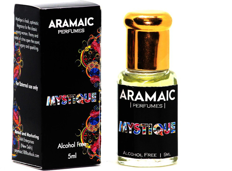 Aramaic MYSTIQUE | PREMIUM ATTAR | WOMEN | ALCOHOL FREE Floral Attar(Woody)