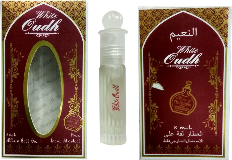 TAG SKY Al Nuaim White Oudh 8Ml Free From Alcohol Floral Attar(Blends (mukhallat))