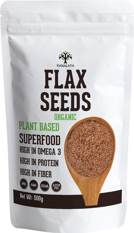 Vanalaya Brown Flax Seeds(500 g)