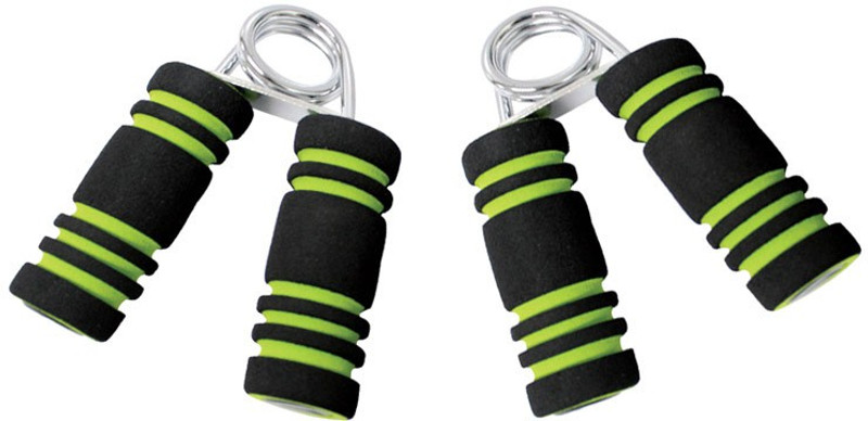 Cosco Hand Grip (GRASP) (Pack of 2) Hand Grip/Fitness Grip(Green, Black)