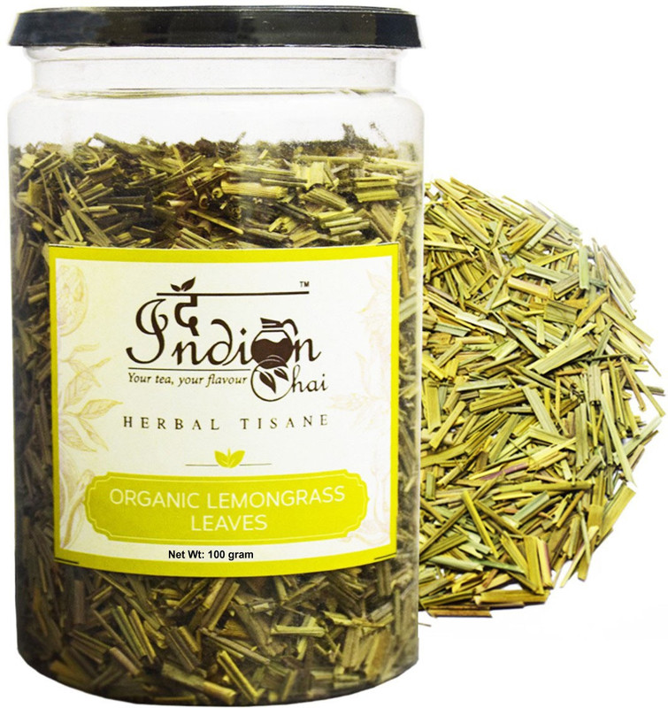 The Indian Chai Organic lemongrass leaves Lemon Grass Herbal Tea Box(100 g)