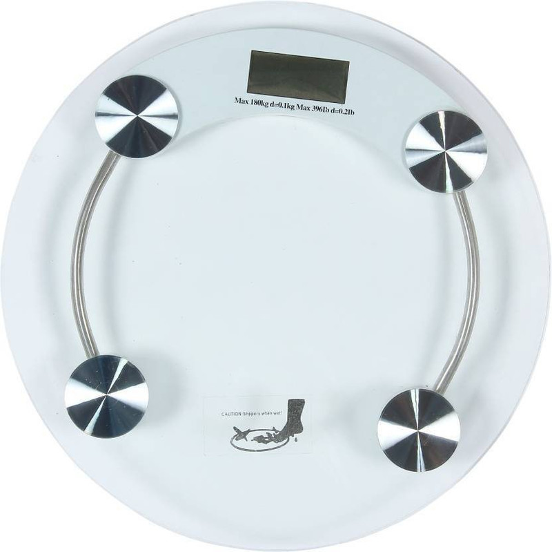 INDOSON glass_2574_kata_scale Weighing Scale(White)