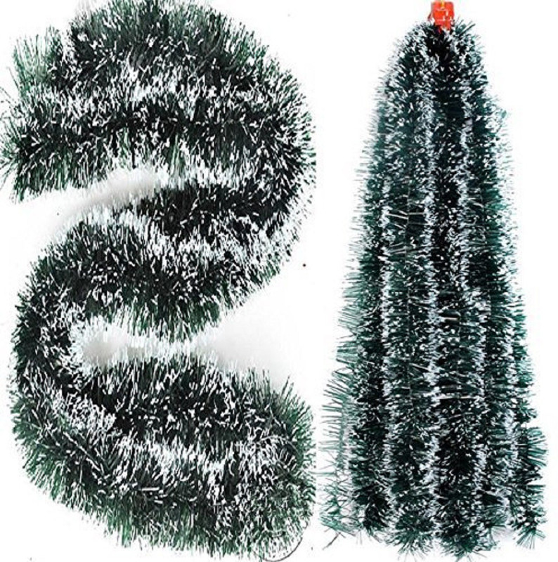 yuvraj creation Christmas Decoration 116 Ribbon Garlands Pack of 2