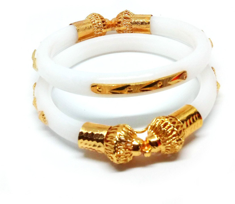 tanvi j Plastic Gold-plated Shakha Pola(Pack of 2)
