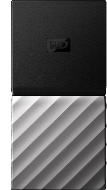 WD My Passport 1 TB External Solid State Drive (SSD) 540 Mb/s, USB 3.0, for Windows, MacOS High Sierra, Sierra, El Capitan(Black, Grey)