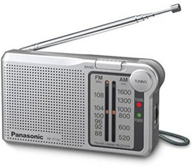 Panasonic RF-P150 FM/AM 2 Band Radio FM Radio(Silver)