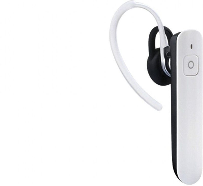 abundance H904 Bluetooth Headset with Mic(White, In the Ear)