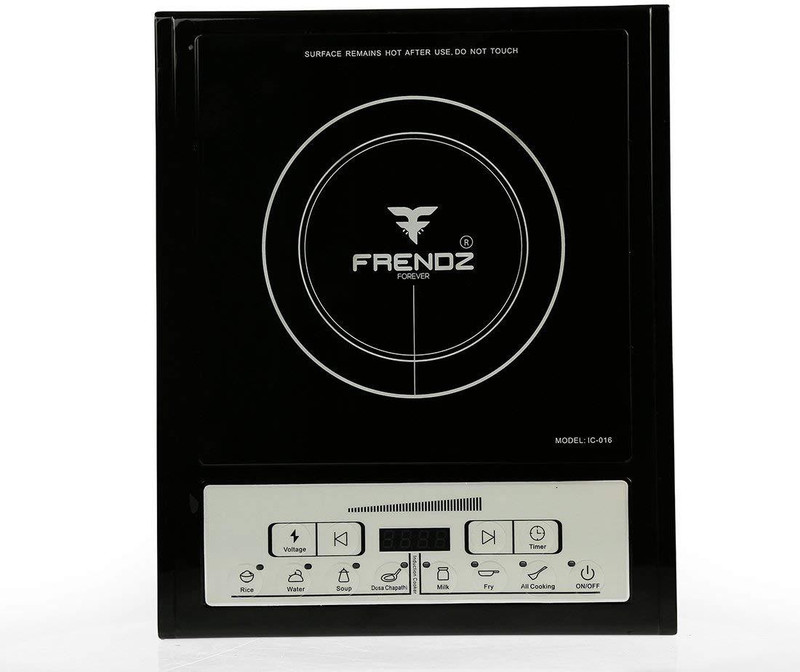 FRENDZ IC016 Induction Cooktop(Black, Push Button)