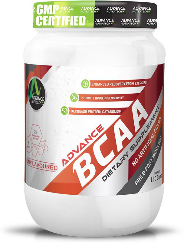 Advance Nutratech Per & Post Workout Amino BCAA 2:1:1 BCAA(200 g, Unflavored)