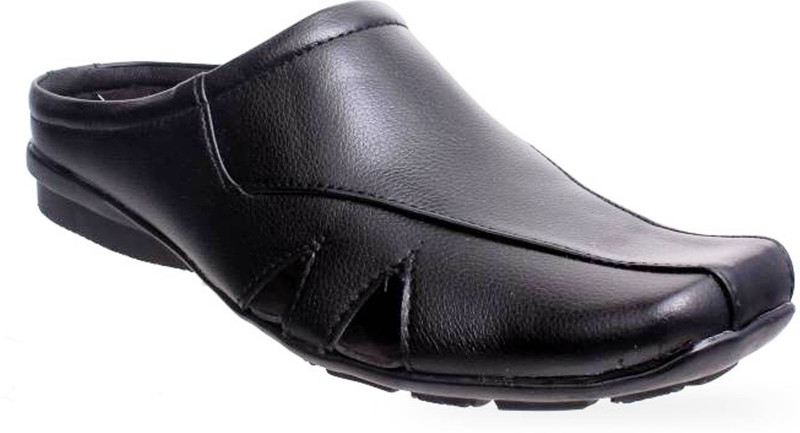 von huette Decent casual half shoes for men's Casuals For Men(Black)