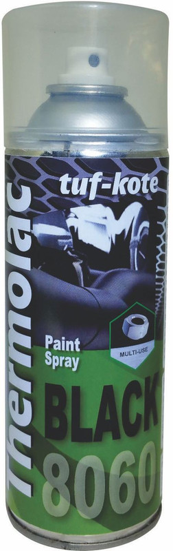 Tufkote Thermolac 8060 Black Heat Resistant Rust Prevention Spray Paint 400 Ml Pack Of 1 Buy Online In Andorra At Andorra Desertcart Com Productid 143669285