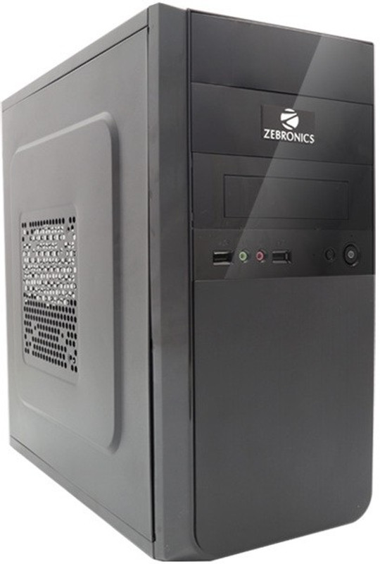 Zebronics Noble (ZEB-160B) computer case atx cabinet Cabinet(Black)