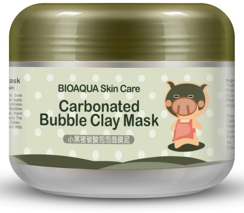 bioaqua Skin Care Carbonated Bubble Clay Mud Mask(100 g)
