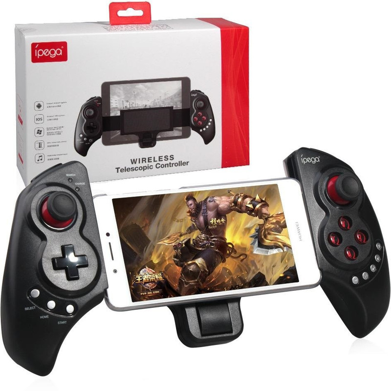 ipega PG-9032 : Newest V4.0 Wireless Bluetooth Telescopic Gamepad Controller  Joystick(Black, For PC)