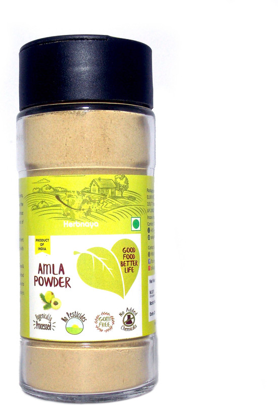 herbnaya Amla powder 50gm for hair fall treatment(50 g)