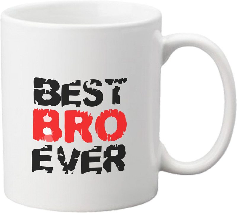 ellora decor Best Brother Ceramic MG 10 Ceramic Mug(300 ml)