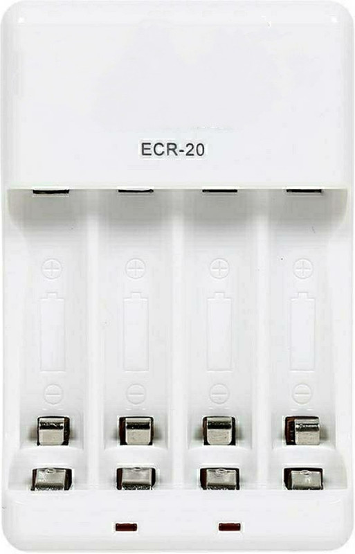 Jivo enviee charger 00230 Camera Battery Charger(White)