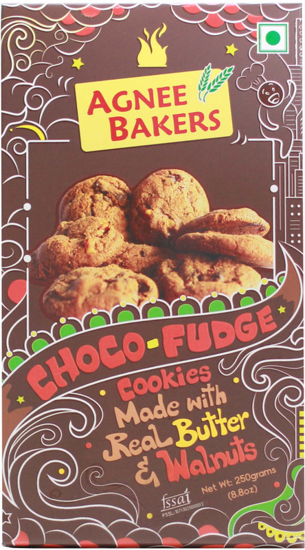 agnee bakers Choco Fudge Cookies(250 g)