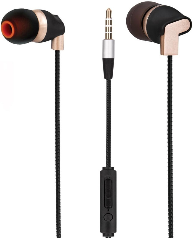 psytech STONER Wired Headset with Mic(Black, In the Ear)