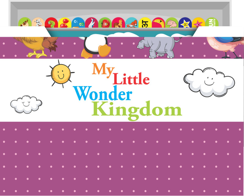 smarttots My Little Wonder Kingdom - A touch and feel Educational Kit for Toddlers(1-3yrs) to Preschool (3-5yrs)(Multicolor)