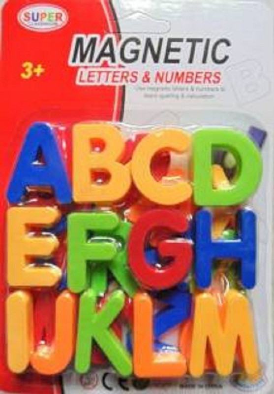 vedy Pieces Magnetic Learning Alphabets(Multicolor)