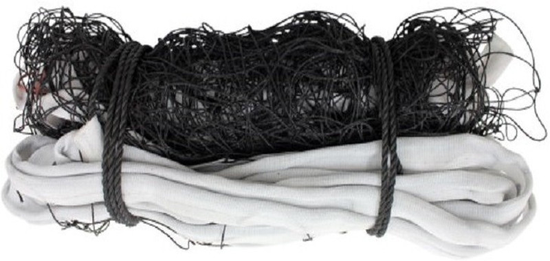 skyward Nylon Solid Quality Volleyball Net(Black)