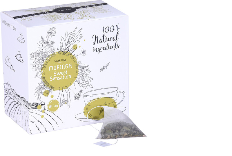 leaf era Moringa Sweet Sensation Fennel Herbal Tea Box(27 g)
