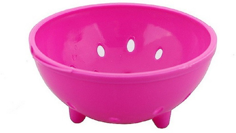 spazies SPAZIES KIDS GYROSCOPIC SNACKS BOWL Plastic Disposable Bowl Set(Pink, Pack of 1)