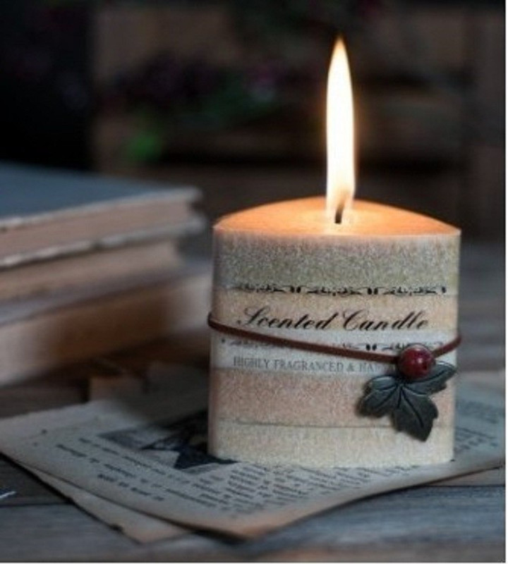 radhe radhe FRAGRANCE WAX CANDLE Candle(Multicolor, Pack of 2)