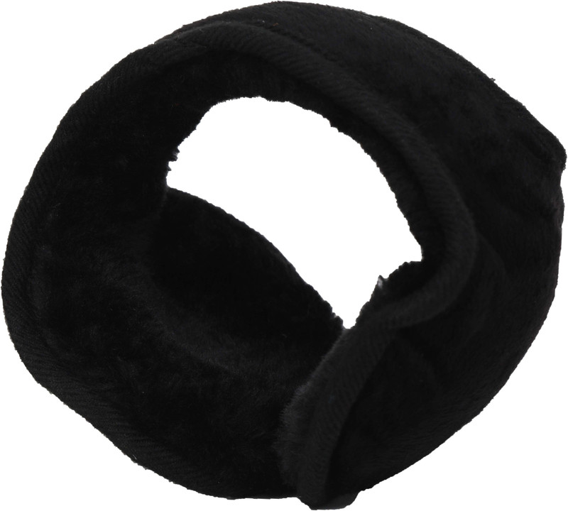 FabSeasons Black Headwear Faux Fur Ear Muffs / Ear Warmers - Behind The Head Style Winter Earmuffs for Men & Women Ear Muff(Pack of 1)