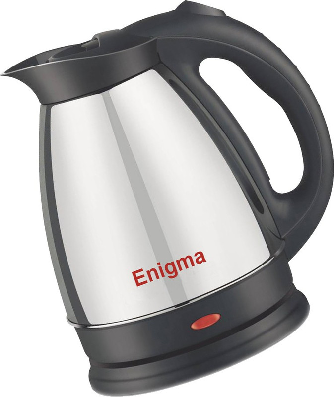 Enigma Water, Tea & Soups High Quality Electric Kettle(1.7 L, Silver, Black)