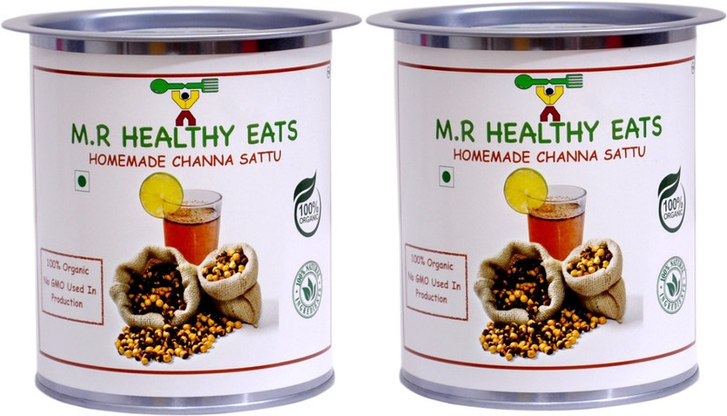 M.R Healthy Eats Organic Chana Sattu (Pack of 2 500g each) 1000 g(Pack of 2) M.R Healthy Eats Organic Chana Sattu (Pack of 2 500g each) 1000 g(Pack of 2)