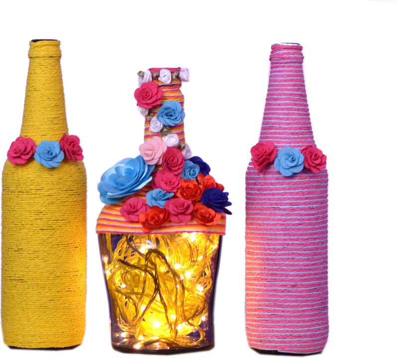 awesome vstu 5689475 Decorative Bottle(Pack of 3)